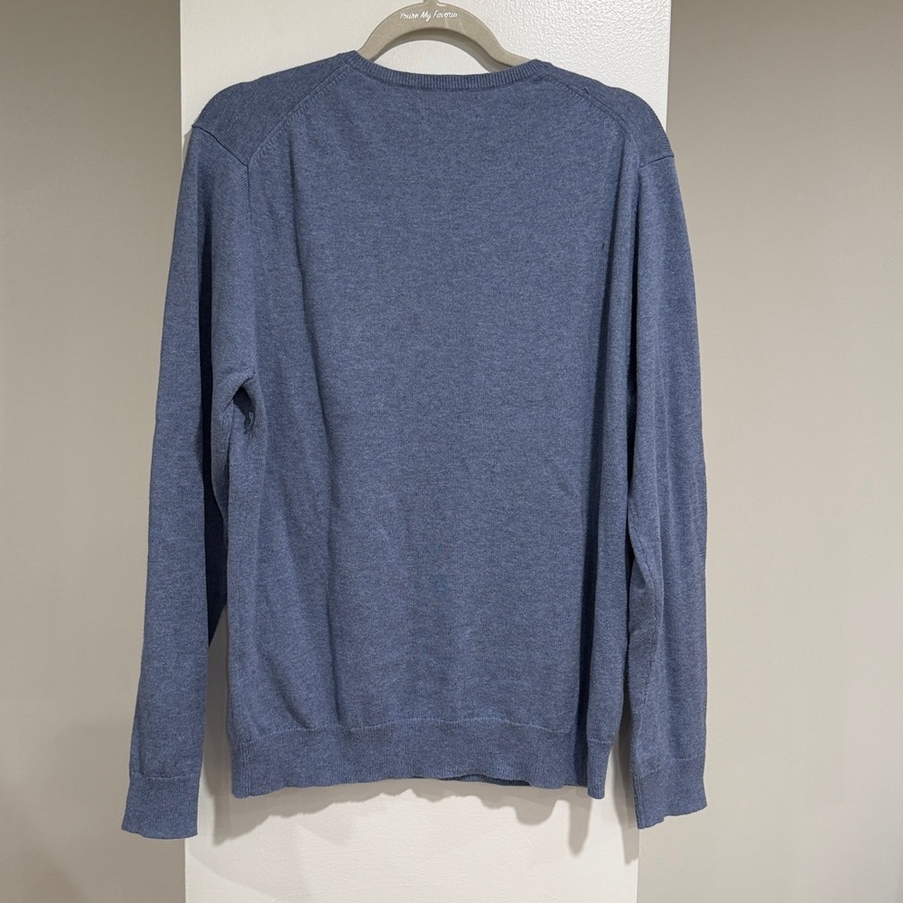 Bonobos men’s size medium slim fit V-neck sweater. 100% Merino wool - Picture 3 of 3